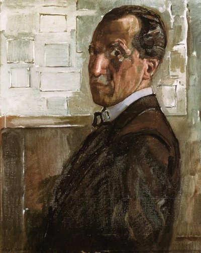 Self-Portrait by Piet Mondrian